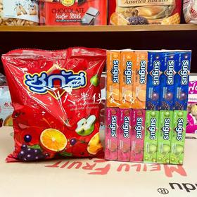 泰国瑞士糖混合水果味软糖250g