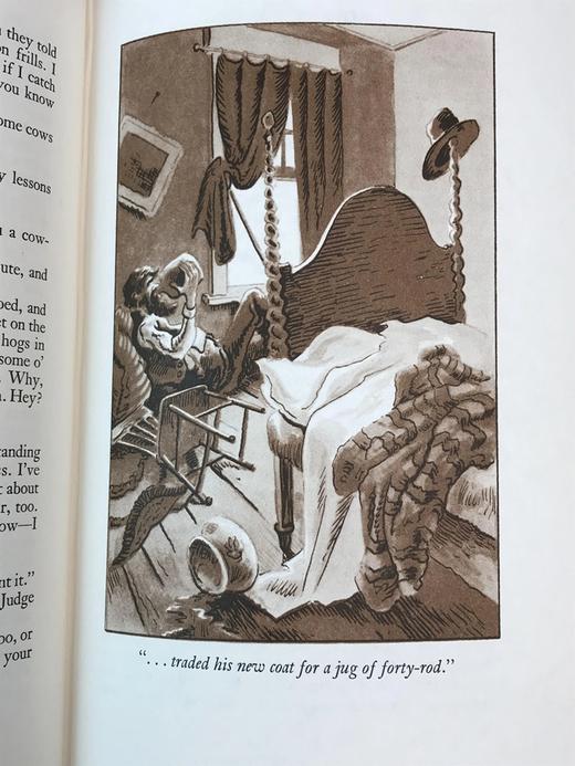 马克・吐温《哈克贝利・费恩历险记》 配多幅精美彩色插图 豪华皮装 商品图10