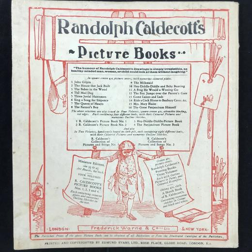 约20世纪早期 凯迪克彩色绘本《红心女王》 平装 商品图2