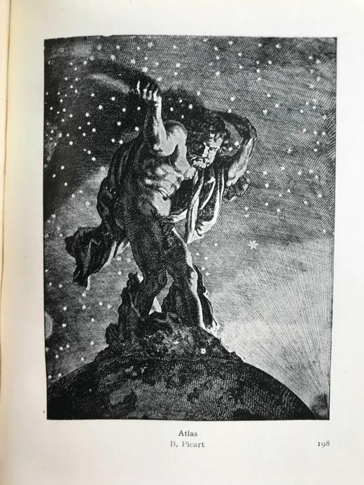 含藏书票！1920年 希腊与罗马神话 数十幅插图 漆布精装大32开 商品图14