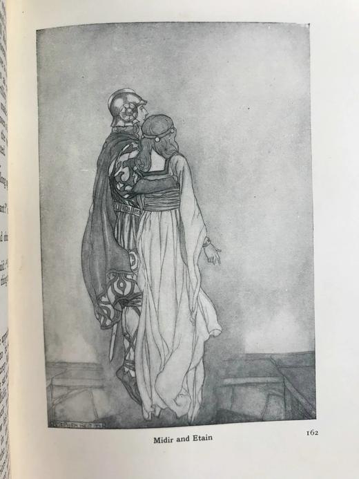 1927年 凯尔特神话与传说 46幅插图 漆布精装大32开 商品图10