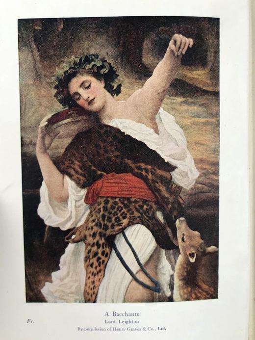 含藏书票！1920年 希腊与罗马神话 数十幅插图 漆布精装大32开 商品图2