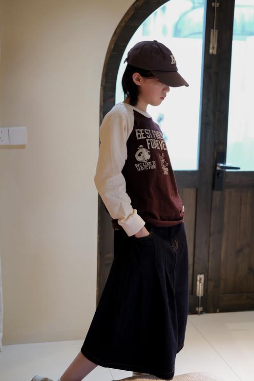 2026春秋季新款！日系DD儿童猫和老鼠卡通长袖插件休闲T！ 商品图2