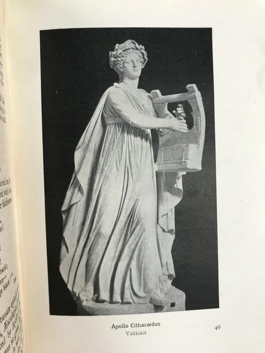 含藏书票！1920年 希腊与罗马神话 数十幅插图 漆布精装大32开 商品图9