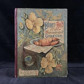 约19世纪后期 尤因《蓝与红》 安德烈32页彩色插图 精装18开