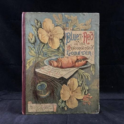 约19世纪后期 尤因《蓝与红》 安德烈32页彩色插图 精装18开 商品图0