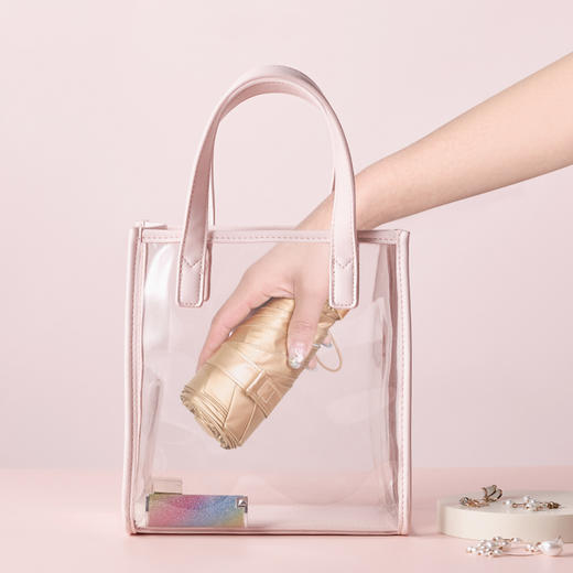 【恒鼎四季晴雨伞，六折金胶伞】15色可选，油画系列，好看。四季可用，掌心之物，方便携带，轻到无感，金胶更高级更扛风更防晒~ 商品图9