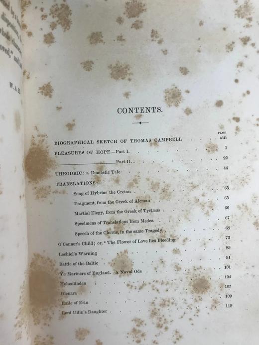 1851年 托马斯·坎贝尔诗歌全集 透纳20幅版画插图 真皮精装32开 商品图6