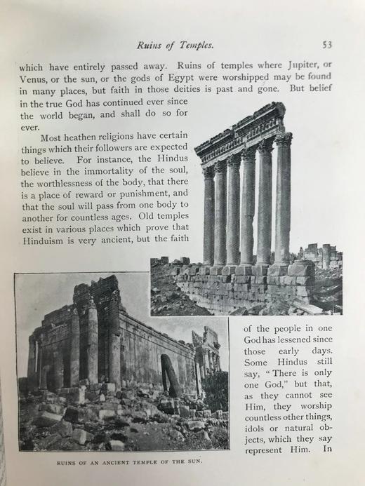 1899年 巴林-古尔德《同心合意：传教公祷书》 数十幅插图 漆布精装大32开 商品图14