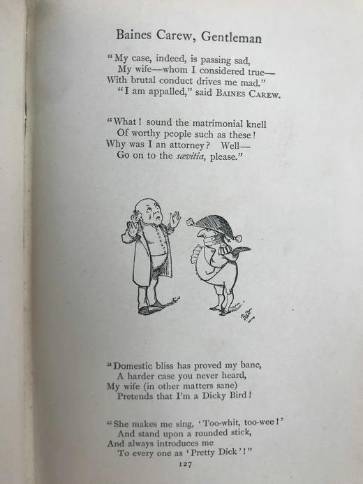 1922年 巴布民谣集 作者亲绘350幅插图 漆布精装32开 商品图10