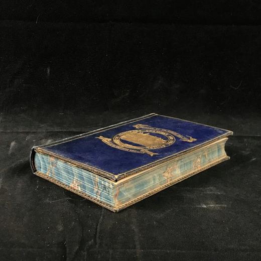 约19世纪后期 英国名人的学生时代 16幅插图 全真皮精装64开 商品图1