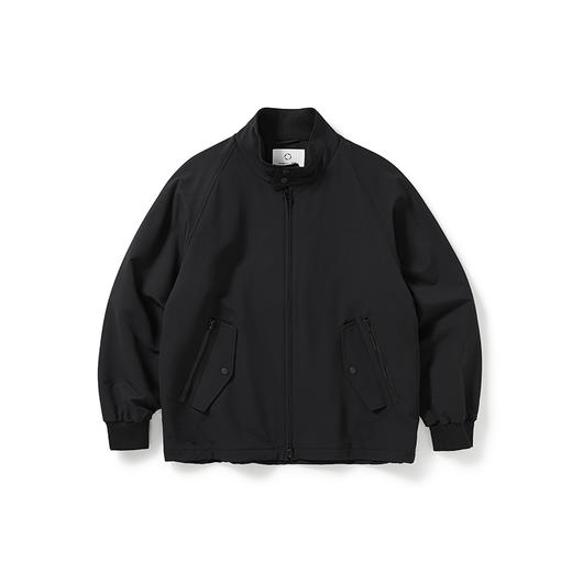 WHEELS and WIND 男女中性款机能性透气防泼水哈灵顿夹克外套 商品图3