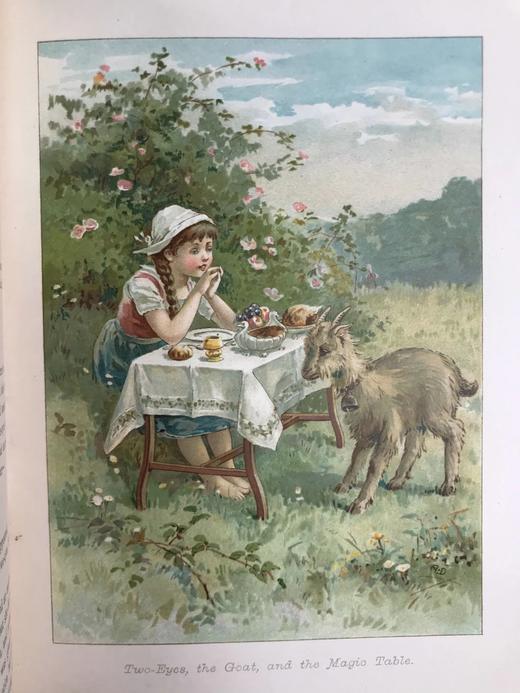 约1900-1910年代 小拇指及其他格林童话 配精美彩色插图 精装18开 商品图6