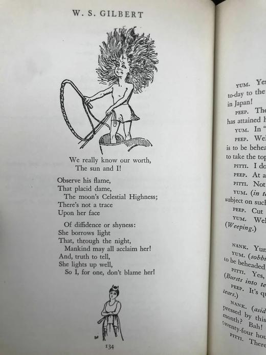 1932年 威廉·施文克·吉尔伯特作品集 作者亲绘大量插图 漆布精装32开 商品图5