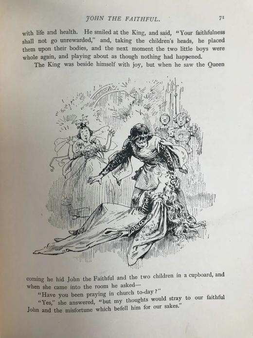 约1900-1910年代 小拇指及其他格林童话 配精美彩色插图 精装18开 商品图13