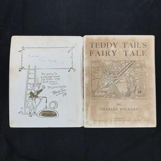 约20世纪早期 福卡德绘本童书《泰迪尾巴的童话故事》  配大量插图 平装16开 商品图2