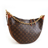 【98新】LV路易威登LOOP HOBO手袋M46311老花拼色款LOOP HOBO大月亮单肩斜挎包女士230226NJM01 商品缩略图2