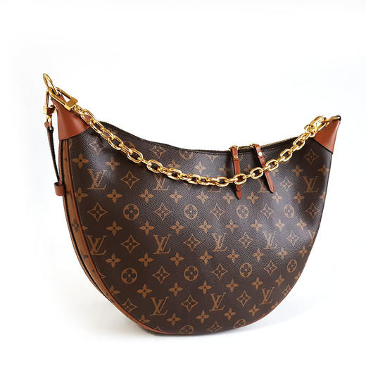 【98新】LV路易威登LOOP HOBO手袋M46311老花拼色款LOOP HOBO大月亮单肩斜挎包女士230226NJM01 商品图2