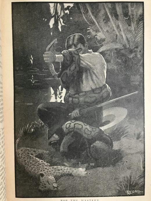 1922年 年轻的英格兰杂志 数百幅版画插图 漆布精装16开 商品图6