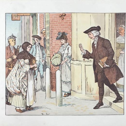 约20世纪早期 凯迪克彩色绘本《致女性荣光的挽歌：玛丽·布莱兹夫人》 平装 商品图2