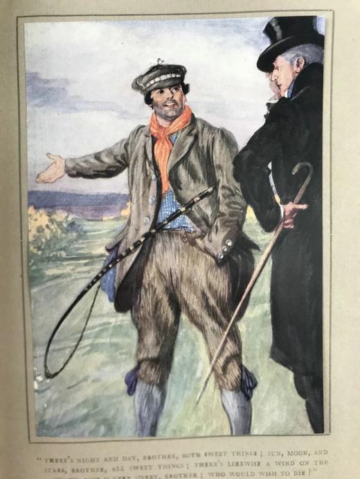 1914年 乔治·博罗《拉文格罗》 埃德蒙·苏利文12幅彩色手工贴图 漆布精装32开 商品图7