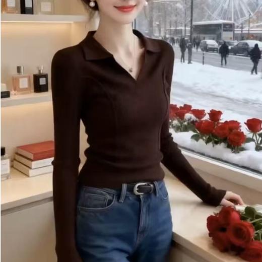 「买2件立减20元」AVANN老钱风优雅针织衫套头衫，显瘦有气质，谁穿谁好看！ 商品图6