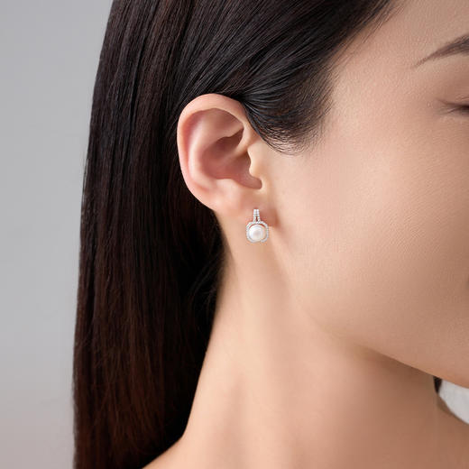 方牌珍珠耳钉-BRS-189 商品图2