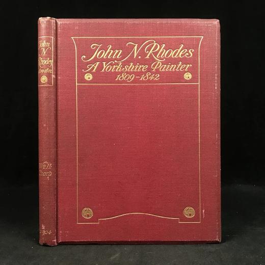 限量400册 1904年 约翰·罗德斯画集 19幅插图 漆布精装16开 商品图0