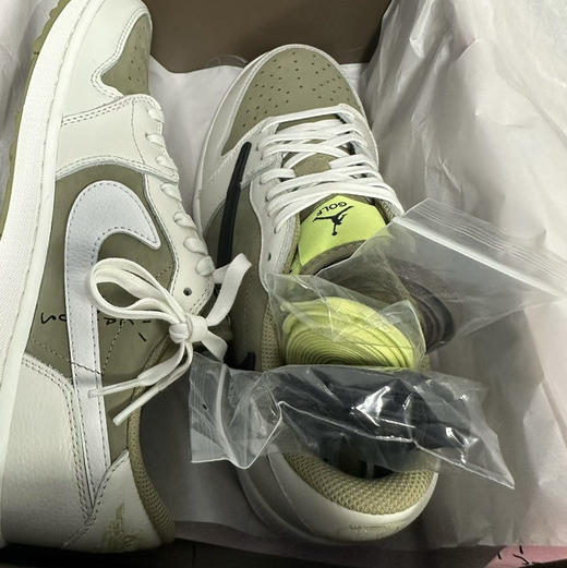 Travis  Scott x Jordan Air Jordan 1 Low Golf 倒钩6.0 EVA 低帮 高尔夫球鞋 商品图5