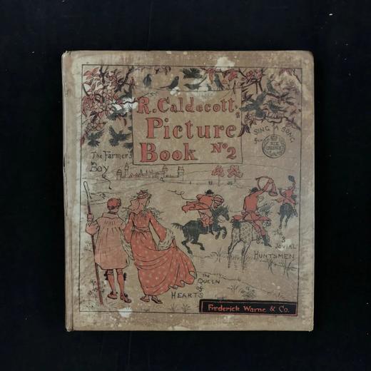 约19世纪后 凯迪克图画书第二册 配大量彩色插图 漆布精装大32开 商品图2