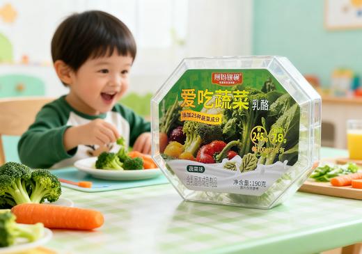 蔬菜干奶豆腐饼干 每100克含734毫克钙 内蒙古特色美食 商品图4