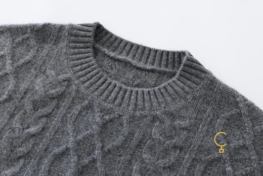 MAISON COVET 纯山羊绒圆领上衣/中裤套装 商品图2