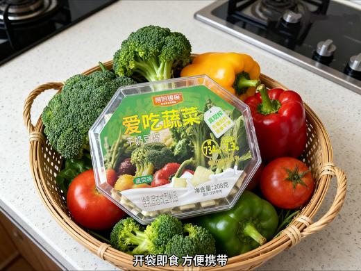 蔬菜干奶豆腐饼干 每100克含734毫克钙 内蒙古特色美食 商品图2