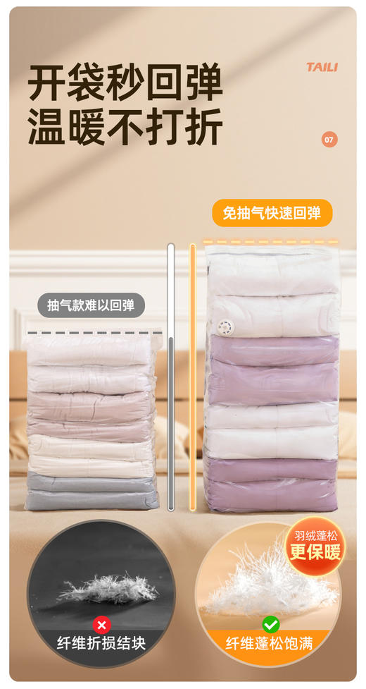 🥳【回南天救星来了！】太力抗菌礼盒套装🏆航天级防霉｜免抽气｜衣柜秒省75%空间！📦送礼&自用都是必选的 谁懂啊！ 商品图3