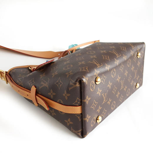 【95新】LV路易威登M46203小号棕色老花carryall单肩斜挎包女士150226AK11 商品图7