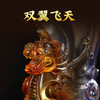 【祈愿吉品】霸王飞天貔貅古法文昌笔筒办公室书房桌摆件 商品缩略图1