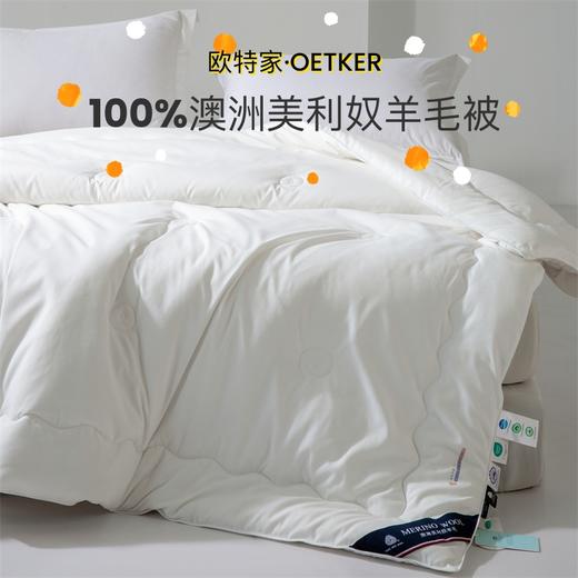 热卖中！【澳洲进口 百分百纯羊毛】【英国百年品牌】欧特家·OETKER七星级酒店 澳洲美利奴羊毛被（下单72小时内发货！） 商品图0