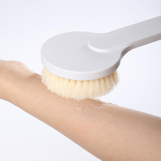 美丽雅搓背神器男女士轻松下泥 【36cm长柄】软毛洗澡刷 商品图3