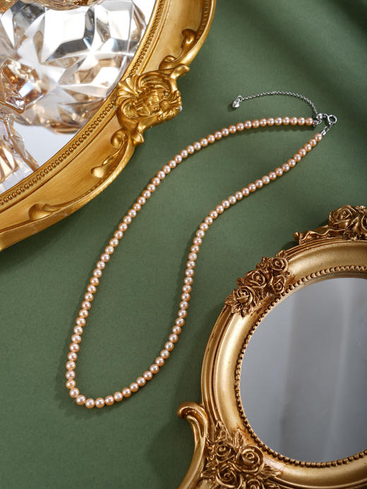 子佩集银S925珍珠惜王妃项链【ZXLY4-5】珠串2602 商品图8