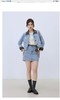 ANSUO安所牛仔半裙HC1Q117 商品缩略图0