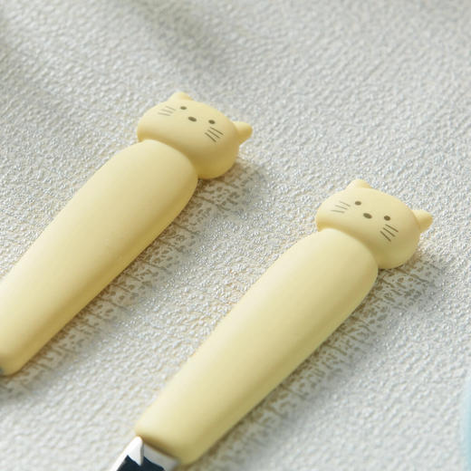 NITORI宜得利家居 可爱卡通儿童餐具不锈钢勺叉2件套 商品图4