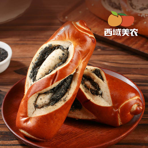 西域美农 黑芝麻碱水列巴 600克 发顺丰 商品图8