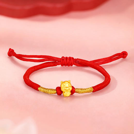 周六福-足金马携福至手绳★ 商品图5