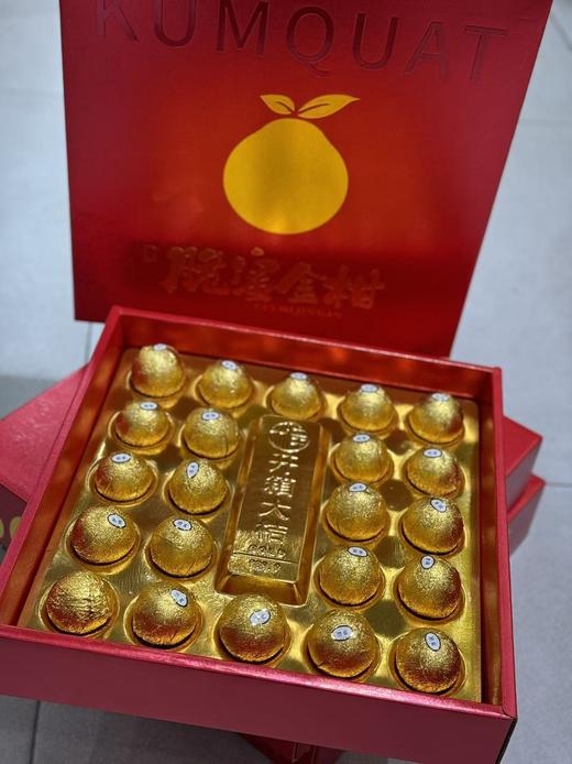 周四取货：【开箱大桔5A脆蜜金柑】一盒22枚，超大，冰糖甜爆汁，无籽超润喉。 商品图2