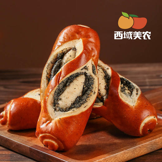 西域美农 黑芝麻碱水列巴 600克 发顺丰 商品图7