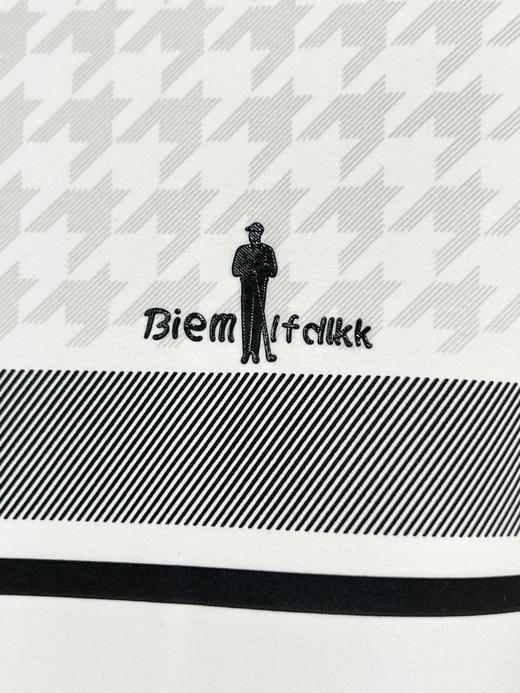 点此购买 比音勒芬秋冬季男士千鸟格纹复古典雅印花圆领加绒卫衣 ss 338079 商品图6