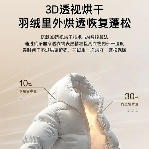 卡萨帝（Casarte）洗烘套装 CE B12SWDUTWGU1+CG S12BYTUTWGU1 商品图4