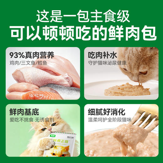 猫咪全价主食猫饭 鸡肉乳鸽三文鱼高蛋白 猫猫湿粮 商品图2
