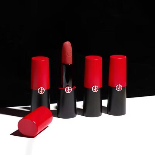 阿玛尼挚爱哑光红黑管口红4g 正装 香港直邮 商品图4