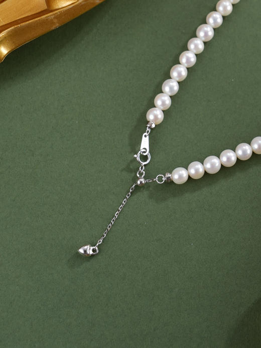 子佩集银S925珍珠惜王妃项链【ZXLY5-6MM】珠串2602 商品图6